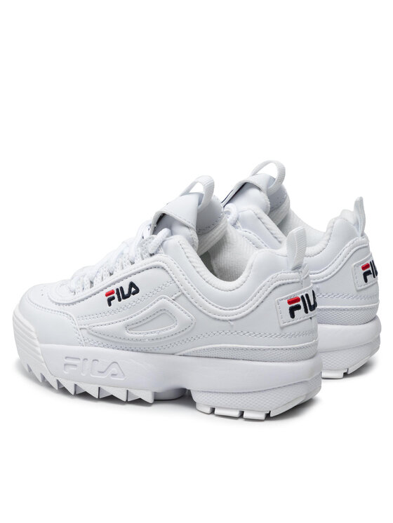 Fila Sneakersy Disruptor Kids 1010567.1FG Biały
