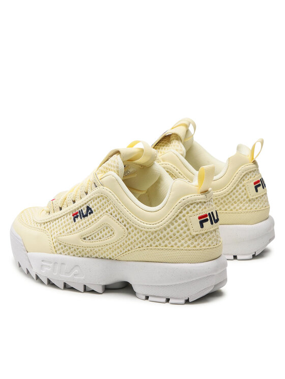Fila Sneakersy Disruptor Mesh Wmn FFW0093.20002 Żółty