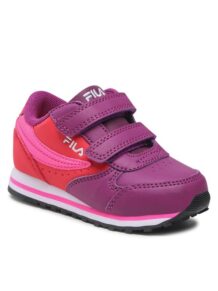 Fila Sneakersy Orbit Velcro Infants 1011080.43066 Fioletowy