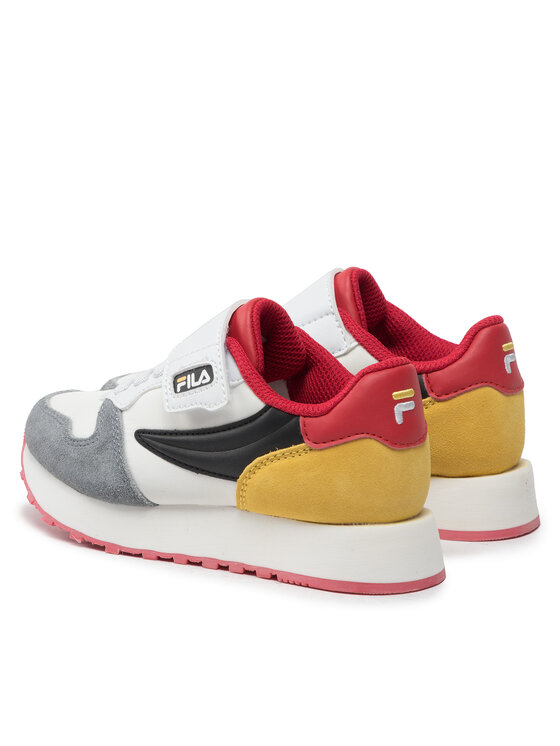 Fila Sneakersy Retroque Velcro Kids FFK0036.13056 Biały
