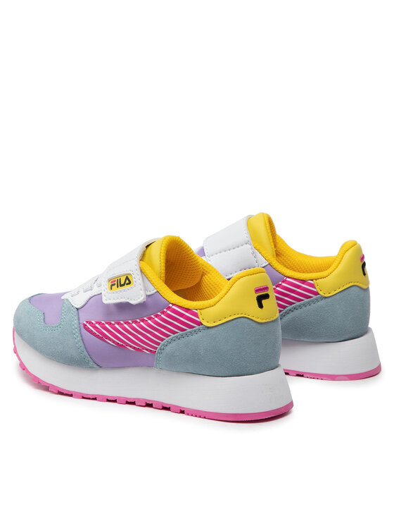 Fila Sneakersy Retroque Velcro Kids FFK0036 Kolorowy