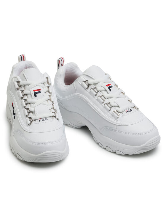 Fila Sneakersy Strada Low Kids 1010781.1FG Biały