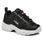 Fila Sneakersy Strada Low Kids 1010781.25Y Czarny