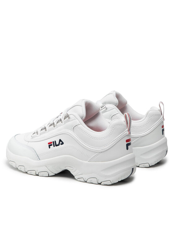 Fila Sneakersy Strada Low Teens FFT0009.10004 Biały