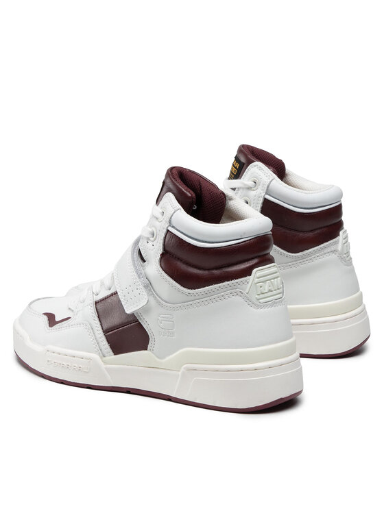 G-Star Raw Sneakersy Attacc Mid Blk W 2211 040709 Biały