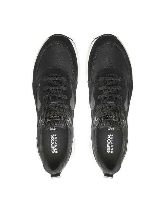 Geox Sneakersy D Bulmya A D26NQA 022V2 C9999 Czarny
