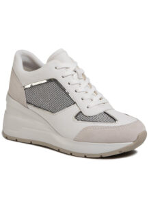 Geox Sneakersy D Zosma A D028LA 0AS85 C1303 Biały