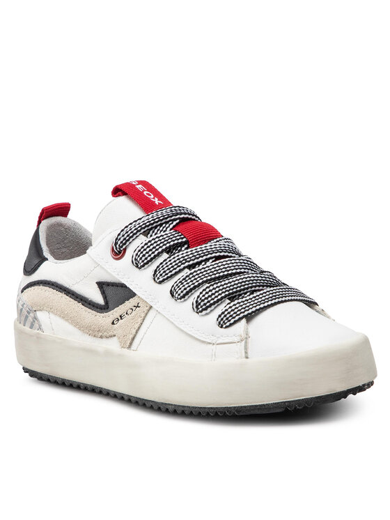 Geox Sneakersy J Alonisso B. B J252CB 08522 C0050 M Biały