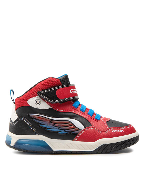 Geox Sneakersy J Inek B. D J929CD 05411 C0020 D Czerwony