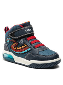 Geox Sneakersy J Inek B. E J949CE 05411 C4327 S Granatowy