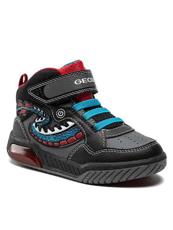 Geox Sneakersy J Inek B. E J949CE 05411 C9221 S Czarny
