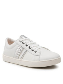 Geox Sneakersy J Kathe G. F J16EUF 00085 C0007 S Biały
