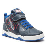 Geox Sneakersy J Perth B.C J267RC 05411 C0735 D Granatowy