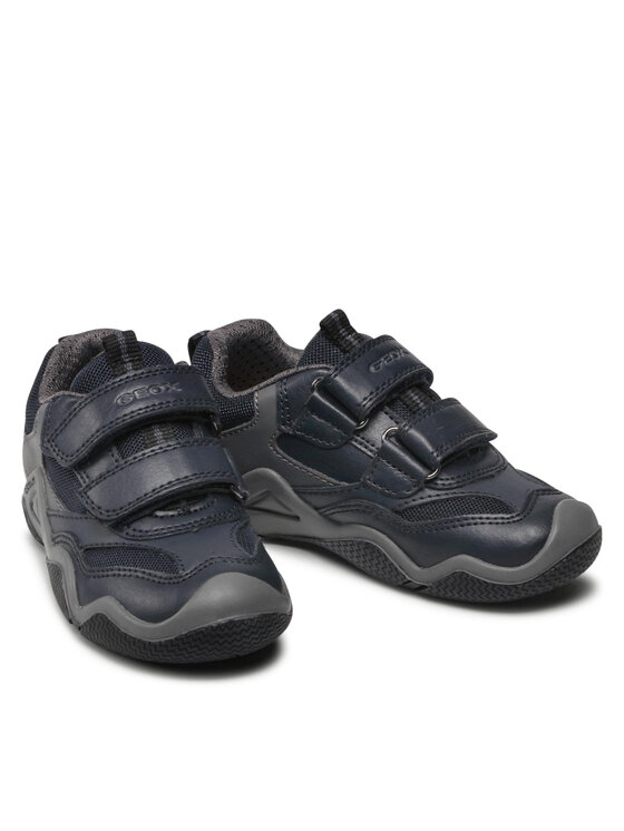 Geox Sneakersy J Wader B. A J1630A 0BC14 C4422 M Granatowy