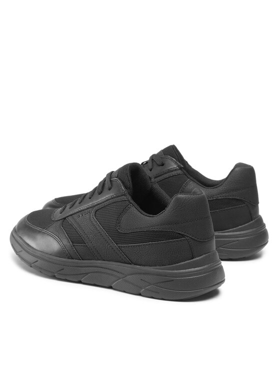 Geox Sneakersy U Portello C U25E1C 01454 C9999 Czarny