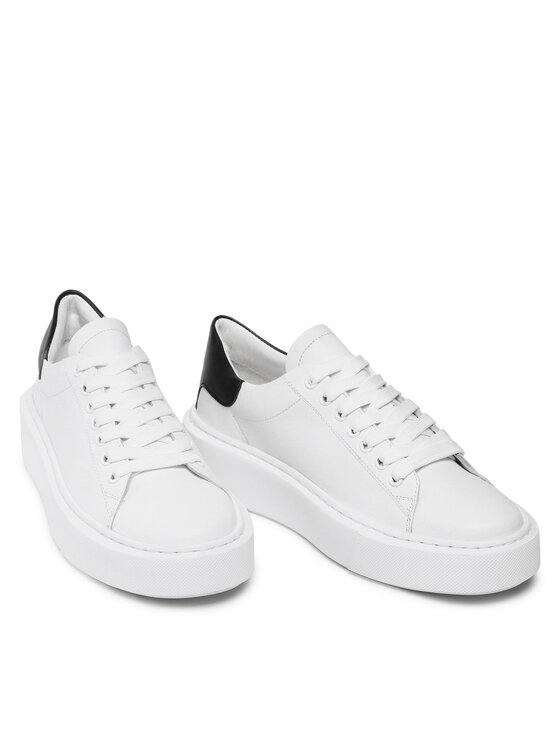 Gino Rossi Sneakersy WI23-BOZEMAN-07 Biały