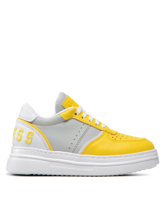 Guess Sneakersy Afi FI6BAF ELE12 Żółty