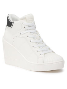Guess Sneakersy Antonio FL7ANT LEA12 Biały
