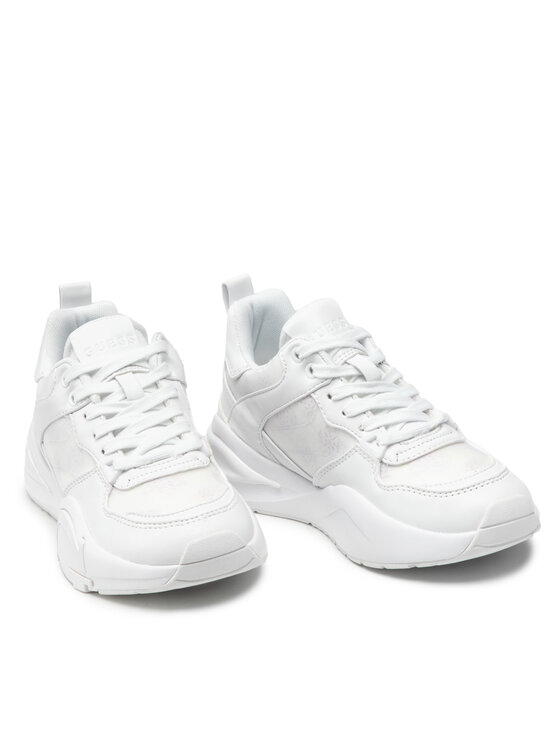 Guess Sneakersy Bestie3 FL5B3S FAL12 Biały