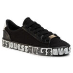 Guess Sneakersy Greha6 FL6GR6 FAB12 Czarny