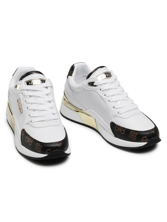 Guess Sneakersy Moxea FL5MOX FAL12 Biały