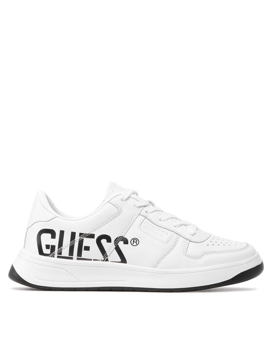Guess Sneakersy Ponte FM7PON LEA12 Biały