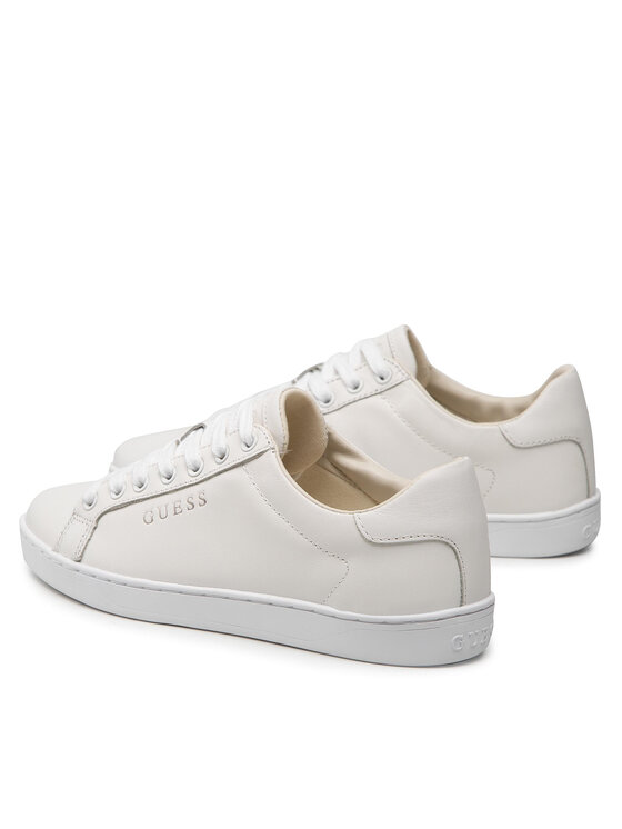 Guess Sneakersy Rosalia3 FL7RS4 LEA12 Biały