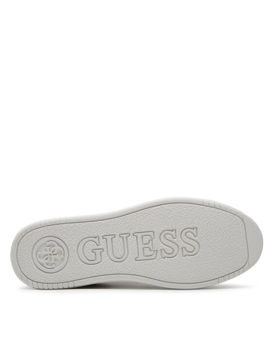 Guess Sneakersy Sidny FL7SIN LEA12 Beżowy