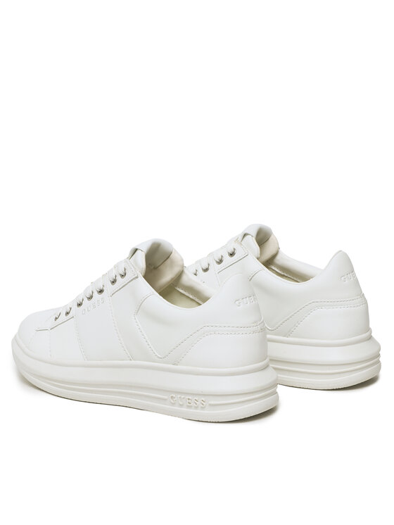 Guess Sneakersy Vibo FM5VBS LEA12 Biały