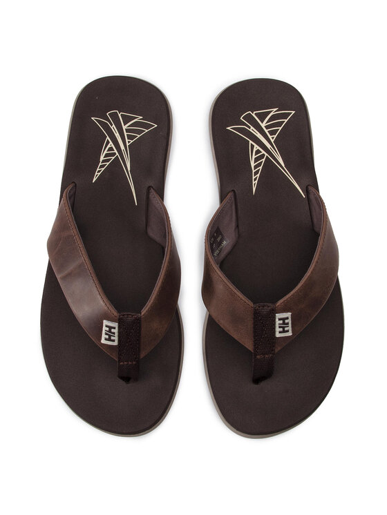 Helly Hansen Japonki Seasand Leather Sandal 11495 713 Brązowy