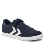 Hummel Sneakersy Slimmer Stadil Low Jr 204497-7459 Granatowy