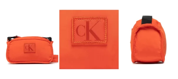 Calvin Klein Jeans Torebka City Nylon Ew Camera Bag20 K60K610058 Pomarańczowy