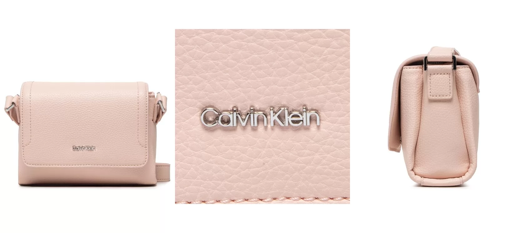 Calvin Klein Jeans Torebka Ck Elevated Crossbody W/Flap K60K609850 Różowy