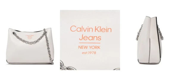 Calvin Klein Jeans Torebka Sculpted Shoulder Bag24 Spec K60K610073 Beżowy