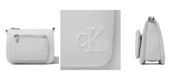 Calvin Klein Jeans Torebka Ultralight Boxy Pouch20 K60K610325 Szary