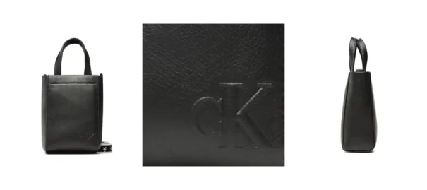 Calvin Klein Jeans Torebka Ultralight Ns Tote18 K60K610080 Czarny