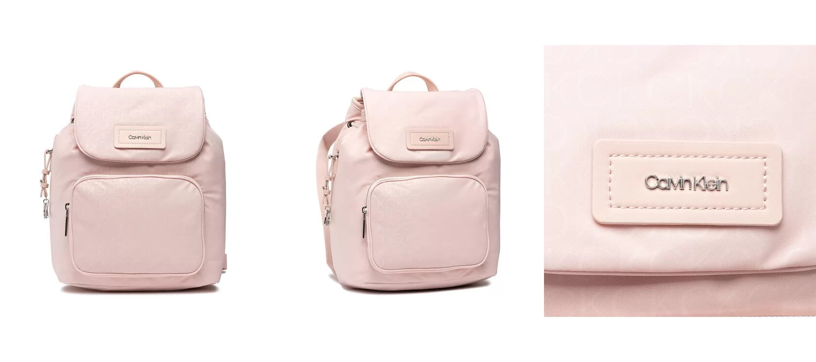Calvin Klein Plecak Ck Must Nylon Backpack K60K609617 Różowy