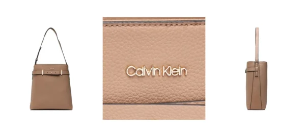 Calvin Klein Torebka Ck Code Hobo K60K609904 Brązowy