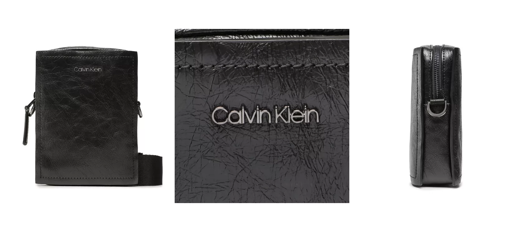 Calvin Klein Torebka Ck Connect Reporter Xs K40K400994 Czarny