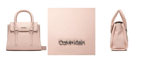 Calvin Klein Torebka Ck Elevated Satchel Mini K60K609851 Różowy