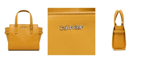 Calvin Klein Torebka Ck Must Mini Tote K60K610207 Żółty