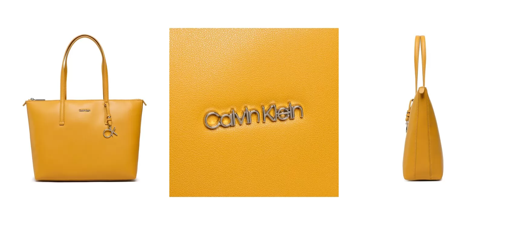Calvin Klein Torebka Ck Must Shopper Md K60K609874 Żółty