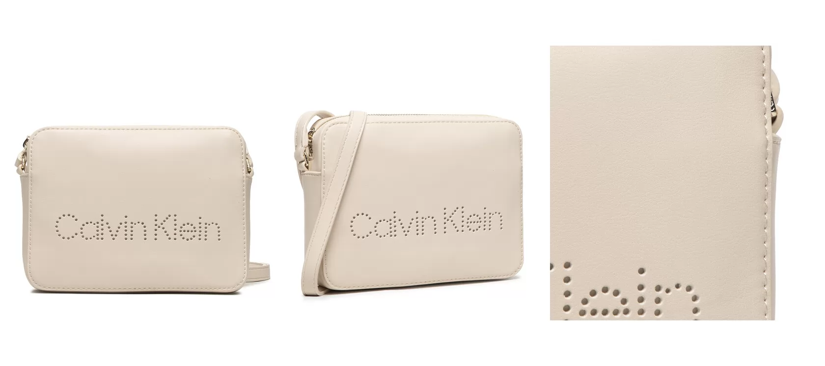 Calvin Klein Torebka Ck Set Camera Bag K60K609123 Beżowy