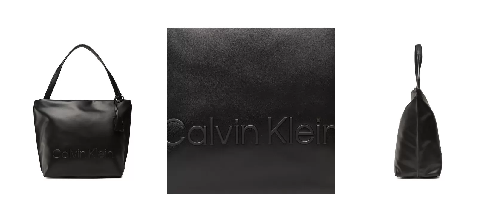 Calvin Klein Torebka Ck Set Ns Shopper K60K610176 Czarny