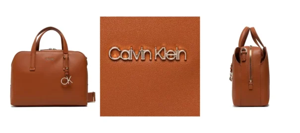 Calvin Klein Torebka Ck Must Tote K60K609872 Brązowy