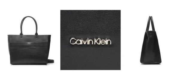 Calvin Klein Torebka Daily Dressed Shopper K60K610449 Czarny