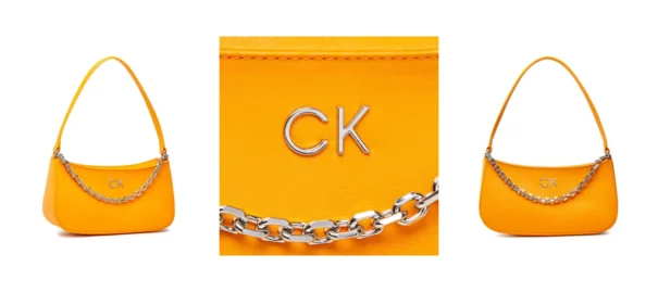 Calvin Klein Torebka K60K609400SCD Pomarańczowy