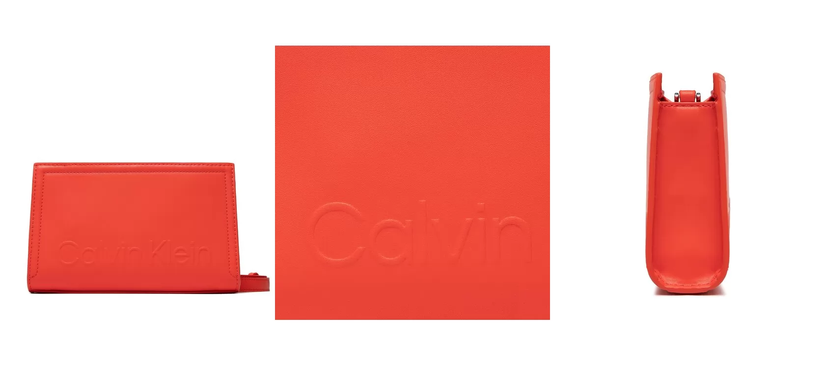 Calvin Klein Torebka Minimal Hardware Crossbody K60K609846 Koralowy