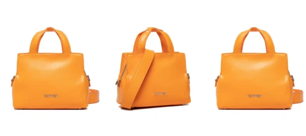 Calvin Klein Torebka Neat Tote Mini K60K609181 Pomarańczowy