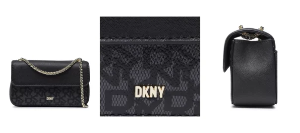 DKNY Torebka Minnie Shoulder Bag R233JT72 Czarny